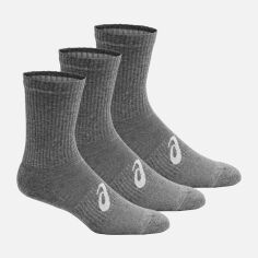 Акция на Набор носков ASICS Crew Sock 3ppk 155204-020 35-38 (I ) 3 пары Серый (8718837149213) от Rozetka UA