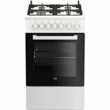 Акція на Плита комбинированная BEKO FSET52130GW від Foxtrot