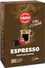 Акція на Кофе в капсулах Trevi Espresso Nespresso Система Nespresso 5.5 г х 20 шт (4820140051979) від Rozetka UA