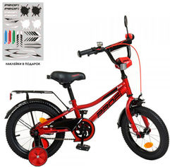 Акція на Велосипед детский двухколесный Profi Prime 12" Красный (Y12221 red) від Rozetka UA