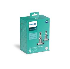 Акція на Лампа светодиодная Philips H4 Ultinon Led +160% (11342ULWX2) від MOYO