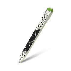 Акція на Шариковая ручка Moleskine Go 1,0 мм (Зелёный паттерн) EW8T1CMPHK10TAG від Citrus
