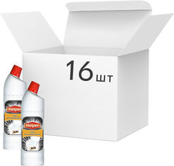 Акция на Упаковка геля для чистки унитаза Helper 750 г х 16 шт (4823019010442) от Rozetka UA
