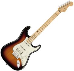 Акція на Электрогитара Fender Player Stratocaster HSS MN 3-Tone Sunburst (227545) від Rozetka UA