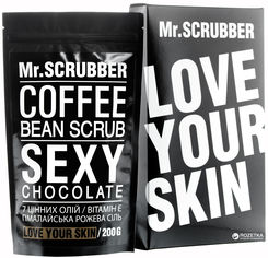Акція на Кофейный скраб для тела и лица Mr.Scrubber Chocolate для всех типов кожи 200 г (4820200230054) від Rozetka UA