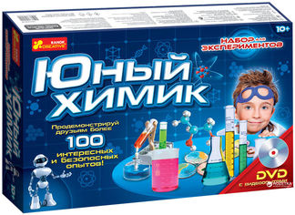 Акция на Набор для экспериментов Ranok-Creative Юный химик (4823076101022) (12114001Р) от Rozetka UA