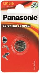 Акція на Батарейка Panasonic CR 1616 BLI 1 Lithium (CR-1616EL/1B) від MOYO