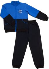 Акція на Спортивный костюм Danaya 220F/17 146 см Черный с синим (2000013374486) від Rozetka UA