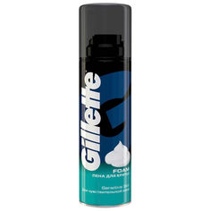 Акция на Пена для бритья Gillette Foam Sensitive Skin Для чувствительной кожи 200 мл от Podushka