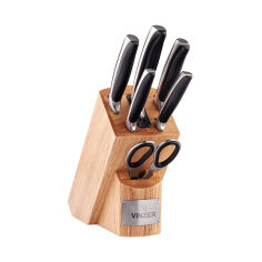 Акція на Набор ножей Vinzer Chef 7 предметов 50119 від Podushka