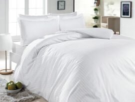 Акція на Постельное белье First choice white S-053 Двуспальный евро комплект від Podushka