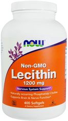Акція на Аминокислота Now Foods Лецитин 1200 мг 400 желатиновых капсул (733739022141) від Rozetka UA