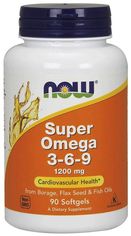 Акция на Жирные кислоты Now Foods Super Omega 3-6-9 1200 мг 90 капсул (733739018397) от Rozetka UA