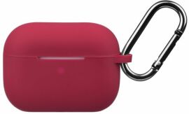 Акція на Чехол 2Е для Apple AirPods Pro Pure Color Silicone (2.5mm)  Cherry Red (2E-PODSPR-IBPCS-2.5-CHR) від MOYO