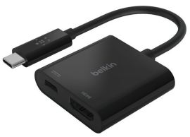 Акция на Адаптер Belkin USB-C - HDMI 60W PD, black от MOYO