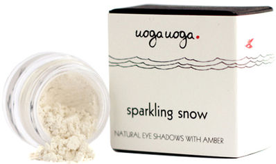 Акція на Натуральные тени для век Uoga Uoga Sparkling Snow №702 с янтарем 1 г (47727878) від Rozetka UA