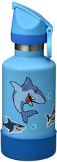 Акция на Термобутылка детская Cheeki Insulated Kids 400 ml Shark от Stylus