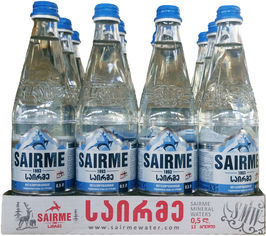 Акция на Упаковка родниковой негазированной воды Sairme 0.5 л х 12 бутылок (4860001590131) от Rozetka UA