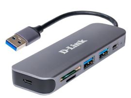 Акція на USB-хаб D-Link DUB-1325 2xUSB3.0 1xUSB Type-C 1xSD 1x-microSD USB 3.0 (DUB-1325) від MOYO