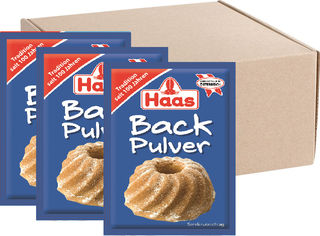 Акция на Упаковка порошка для выпечки Haas 16 г х 60 шт (90444272) от Rozetka UA