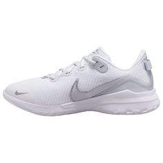 Акция на Nike Renew Ride Women's Кроссовки для Бега Белые/Металлик Серебристые-PURE PLA от SportsTerritory