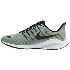 Акція на Nike Zoom Vomero 14 Мужские Кроссовки Зеленые/Белые від SportsTerritory