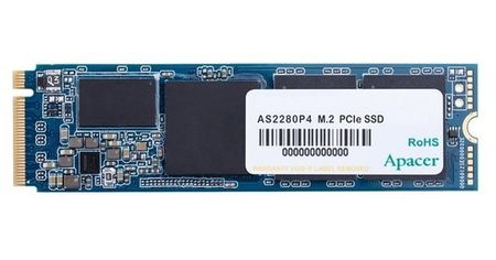 Акция на SSD накопитель Apacer M.2  256GB AS2280P4 NVMe PCIe 3.0 x4 2280 3D TLC (AP256GAS2280P4-1) от MOYO