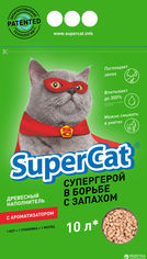 Акция на Упаковка наполнителя для кошачьего туалета SuperCat С Ароматизатором Древесный впитывающий 3 кг 5 шт (5х5 л) (14820082490222) от Rozetka UA