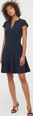 Акция на Платье H&M XAZ136930YGSJ 40 Темно-синее (DD8000003529838) от Rozetka UA