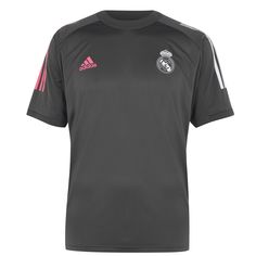 Акция на Adidas Real Madrid Тренировочная Рубашка 2020 2021 Мужская Серая от SportsTerritory