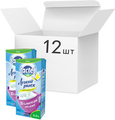 Акція на Упаковка молока ультрапастеризованного Lactel без лактозы 2.5% 1 кг х 12 шт (4823065723662) від Rozetka UA