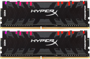 Акція на Оперативная память HyperX DDR4-3600 16384MB PC4-28800 (Kit of 2x8192) Predator RGB (HX436C17PB4AK2/16) від Rozetka UA