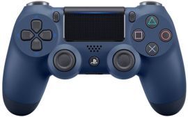 Акция на Беспроводной геймпад Dualshock 4 V2 Midnight Blue для PS4 (9874768) от MOYO