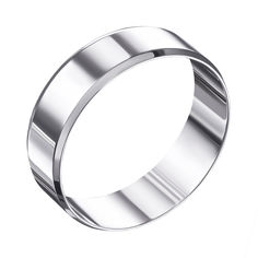 Акция на Серебряное обручальное кольцо 000119333 20 размера от Zlato
