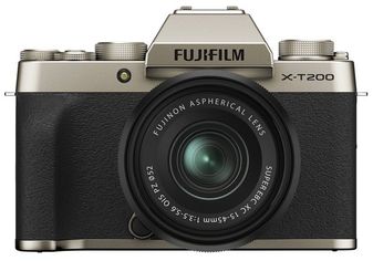 Акція на Фотоаппарат FUJIFILM X-T200 + XC 15-45 mm Gold (16646430) від MOYO