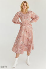 Акция на Ніжне романтичне плаття-міді от Gepur