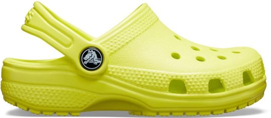 Акція на Кроксы Crocs Kids’ Classic Clog 204536-738-J1 32-33 20 см Зелено-желтые (191448268449) від Rozetka UA