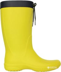 Акція на Резиновые сапоги Crocs Women’S Crocs Freesail Rain Boot 203541-7C1-W10 41-42 26.3 см Желтые (887350838930) від Rozetka UA