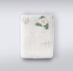Акция на Махровое полотенце Limina Irya ekru молочное 50х90 см от Podushka