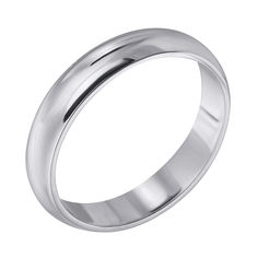 Акция на Серебряное обручальное кольцо 000102980 17 размера от Zlato