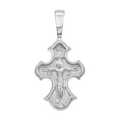 Акція на Православный серебряный крестик 000133325 від Zlato