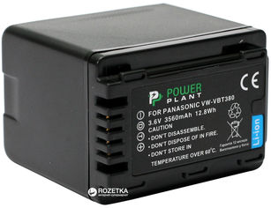 Акция на Аккумулятор PowerPlant для Panasonic VW-VBT380 (DV00DV1411) от Rozetka UA