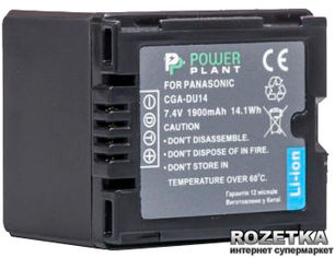 Акция на Aккумулятор PowerPlant для Panasonic CGA-DU14 (DV00DV1182) от Rozetka UA