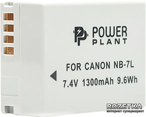 Акція на Аккумулятор PowerPlant для Canon NB-7L (DV00DV1234) від Rozetka UA