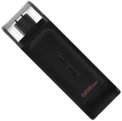 Акція на Kingston DataTraveler 70 128GB USB Type-C (DT70/128GB) від Rozetka UA
