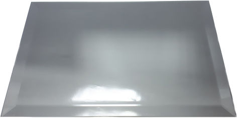 Акція на Зеркальная плитка UMT 400х500 мм фацет 15 мм серебро (ПФС 400-500) від Rozetka UA
