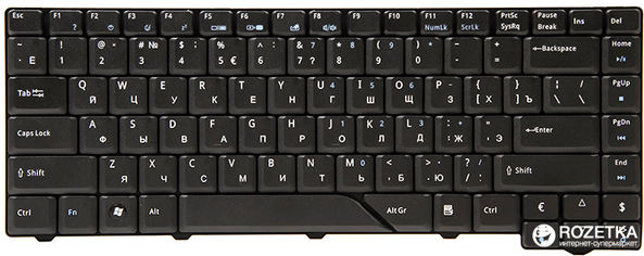 Акция на Клавиатура для ноутбука PowerPlant Acer Aspire 4210, 4430, 5220, 5700, 6920 (KB311644) от Rozetka UA