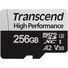 Акція на Карта памяти Transcend 256GB microSDXC C10 UHS-I U3 A2 R100/W85MB/s + SD від MOYO