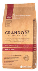 Акция на Сухой корм для собак Grandorf Duck & Potato All Breeds утка 12 кг (5404009591128) от Rozetka UA