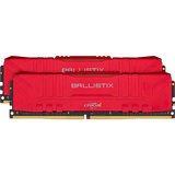 Акція на Модуль памяти MICRON CRUCIAL Ballistix DDR4 2x8Gb 2666Mhz Red (BL2K8G26C16U4R) від Foxtrot